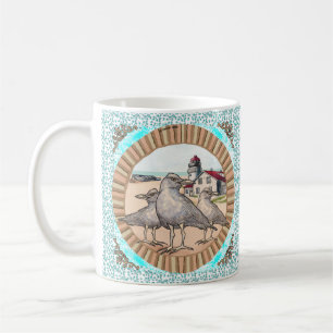 Gulls Lighthouse mugg