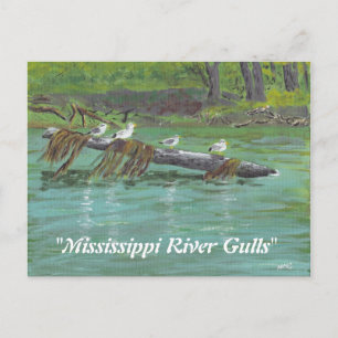 Gullsfloden Mississippi Vykort