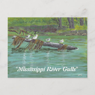 Gullsfloden Mississippi Vykort