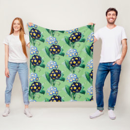 Gullviva Botanisk Fleecefilt