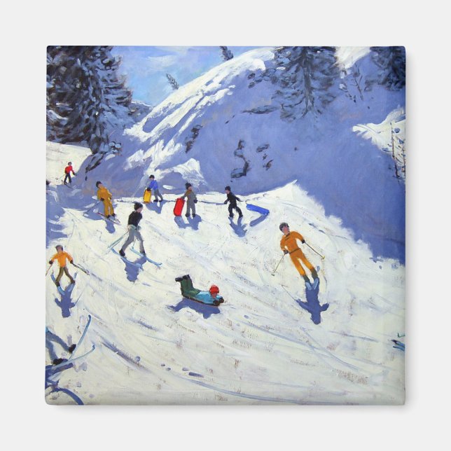 Gully Belle Plagne 2004 Magnet (Framsidan)