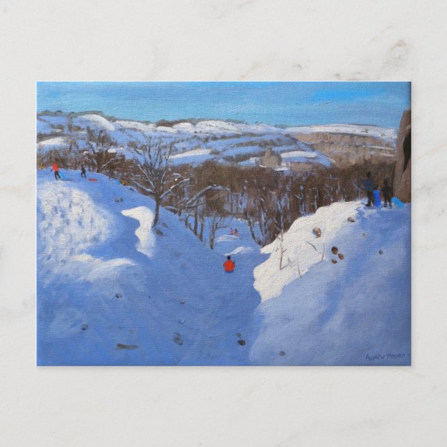 Gully Black Sten Derbyshire 2009 Vykort (Framsida)