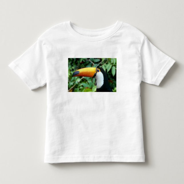 Gulnäbbad tukan t shirt (Framsida)