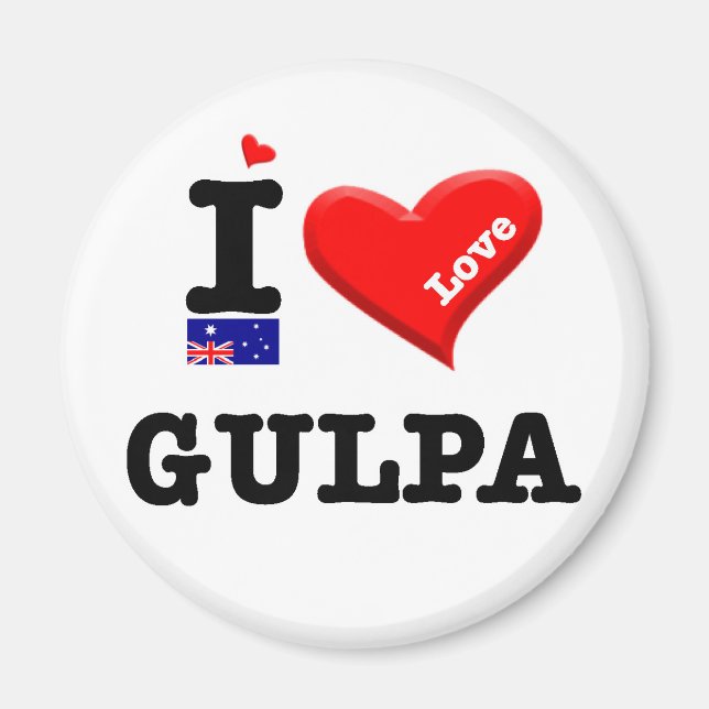 GULPA - I Kärlek Magnet (Framsidan)