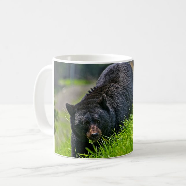 Gulsten Mugg-Black Bear Kaffemugg (Framsida vänster)