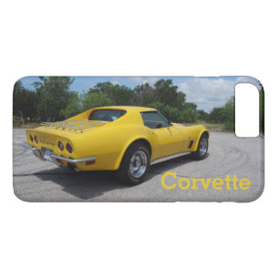 Gult 1973 Corvette Stingray