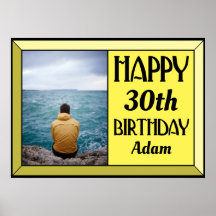Gult 30th Art Deco Birthday Photo