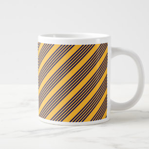 GULT 5 RAND MÖNSTER JUMBO MUGG