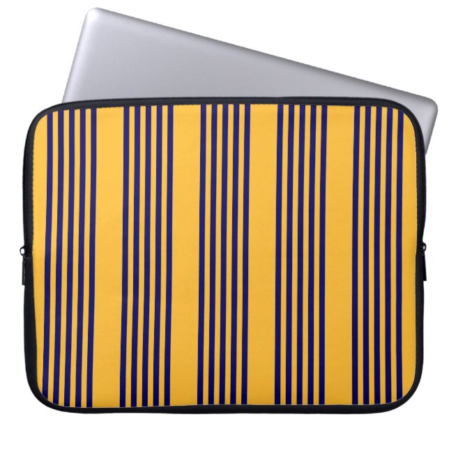 GULT 5 RAND MÖNSTER LAPTOP FODRAL (Framsidan)