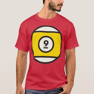 GULT 9 BASSÄNG BOLL T SHIRT
