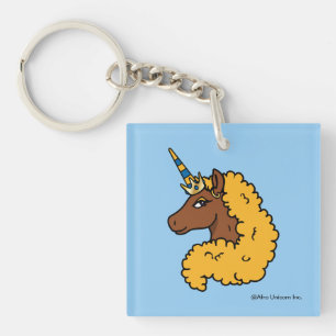 Gult Afro Unicorn