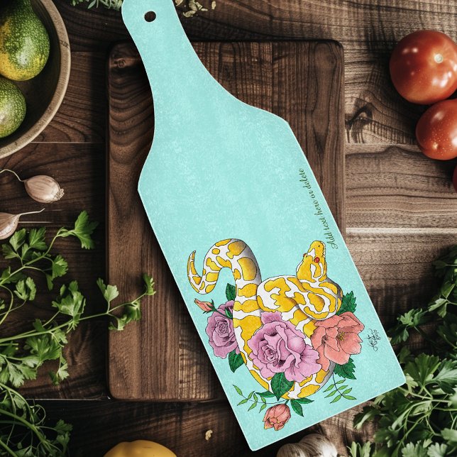 Gult Albino Boll Python (Skapare uppladdad)