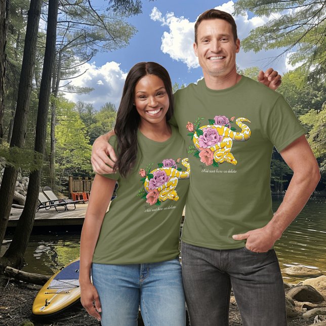 Gult Albino Boll Python T Shirt (Skapare uppladdad)