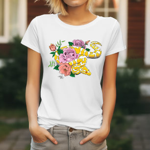 Gult Albino Boll Python T Shirt