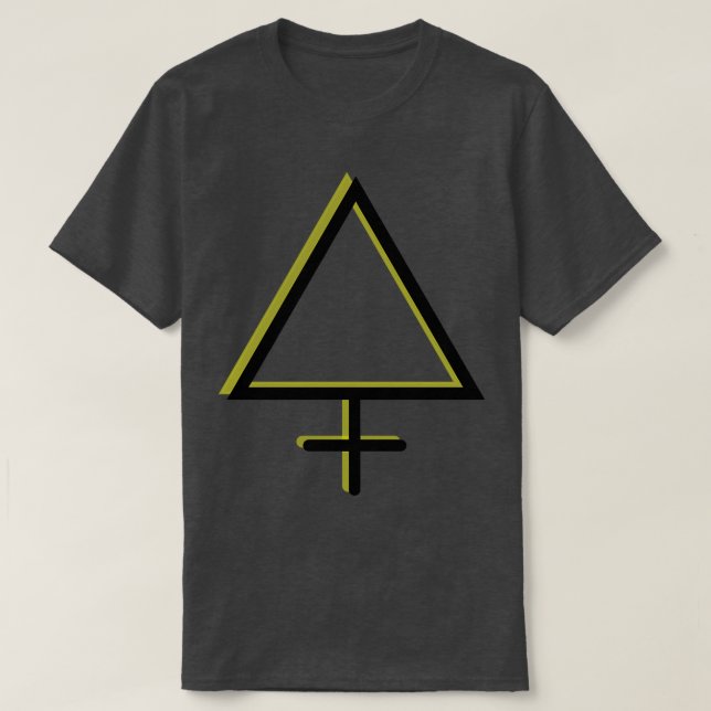 Gult Alchemy T Shirt (Design framsida)