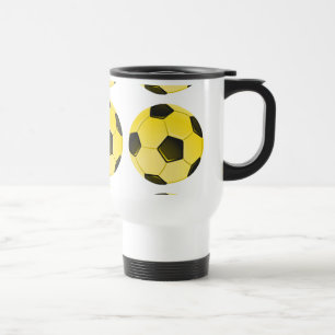 Gult American Soccer Ball eller Football Resemugg