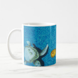 Gult Ananas frukt Kaffemugg