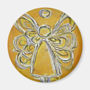 Gult Angel Magnet