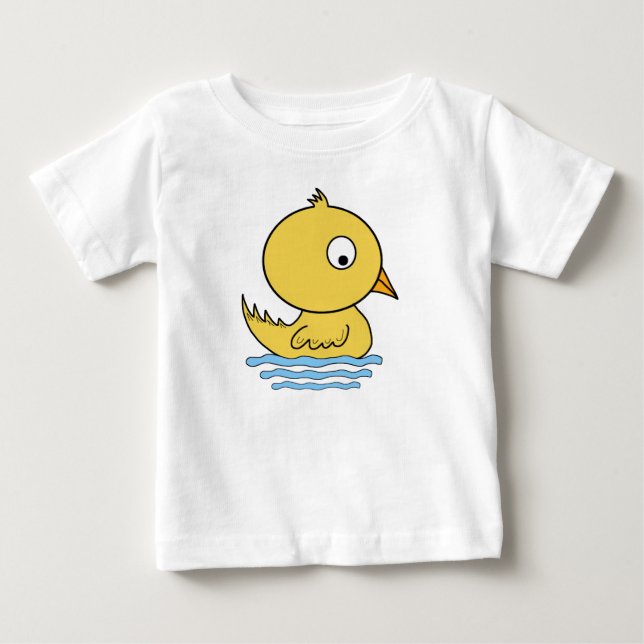 Gult Anka T-shirt (Framsida)