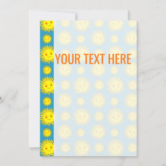 Gult Ansikte Mönster Meddelande