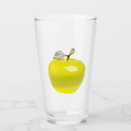 Gult Apple-glas Glaskopp