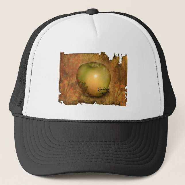 Gult Apple Truckerkeps (Framsida)