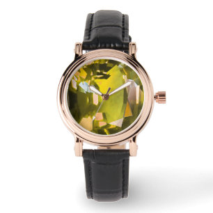 Gult Armbandsur