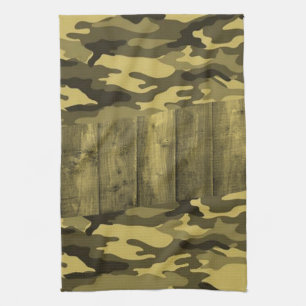 Gult Army Kitchen Hand Towel Kökshandduk