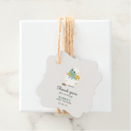 Gult av akut Grönt Dinosaur Hatchin Egg-favorittag Gåvor Etiketter