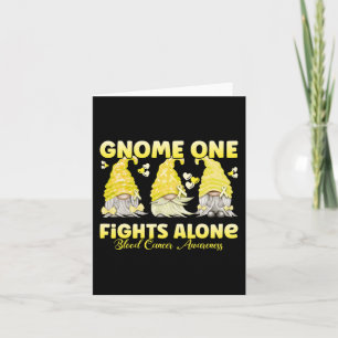 Gult av blodcancer för nome One Fight Ensam Kort
