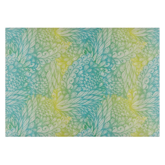 Gult av Blommigtens Vintage och blå övertoning (Framsidan)