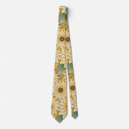 Gult av fetstil, Blommigt Sunny Solros Garden Slips