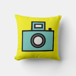 Gult av gamla kameror  kudde