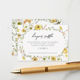 Gult av honungsbin Vattenfärgsfärgning Blommigt Ra Tilläggskort