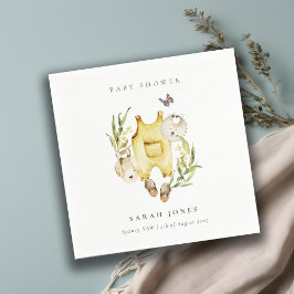 Gult av läder, kläder, babyskor pappersservett