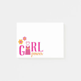 Gult av rosa-blommigt, barnstol för  post-it block