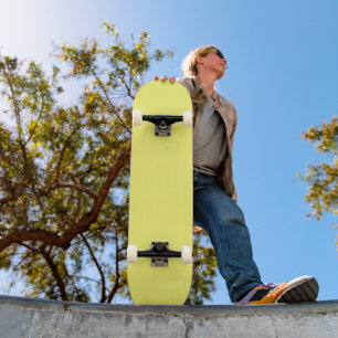 Gult av smör mini skateboard bräda 18,5 cm