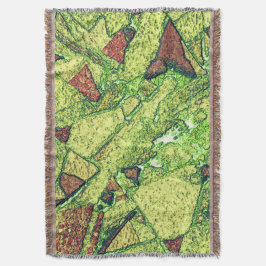 Gult av vulkanisk blek filt