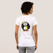 Gult Awareness Ribbon Penguin