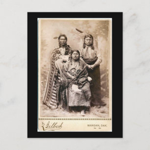 Gult Badger, TheYoungest, High Cheek Bone1880 Vykort