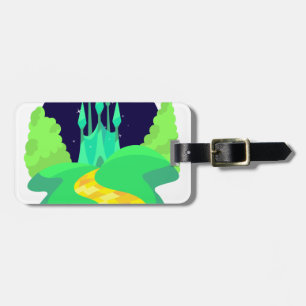 gult bagagebricka