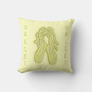 Gult Ballet Tofflor American Mojo Pillow Kudde