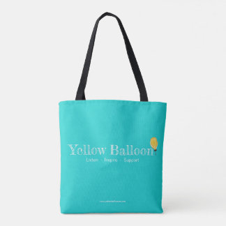 Gult Balloon Tote Bag Tygkasse
