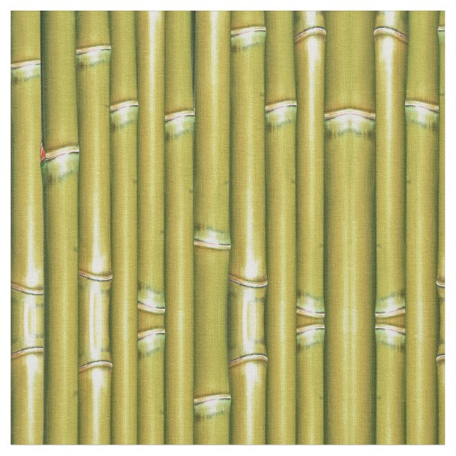 Gult Bamboo Anpassningsbar Fabric Tyg (Närbild)