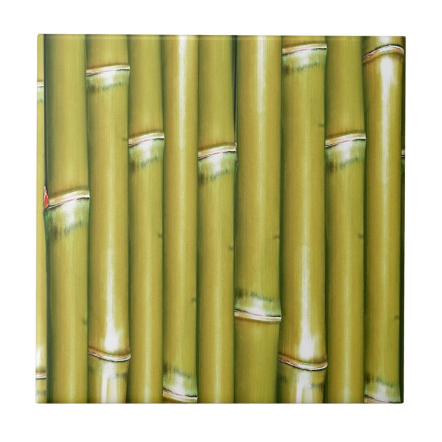 Gult Bamboo Kakelplatta (Framsidan)