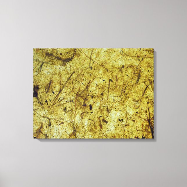 Gult Banana Papper Wrapped Canvas Skriv ut (Framsida)