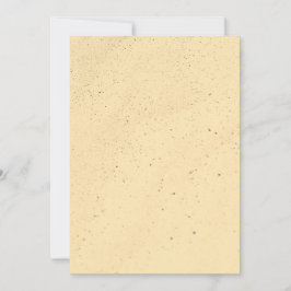 Gult Banana Sand Inbjudningar