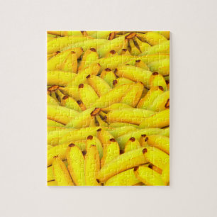 Gult Bananer (mönster) Pussel
