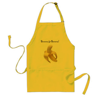Gult bananförkläde förkläde