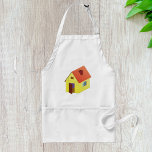 Gult Barn House Förkläde<br><div class="desc">Vi presenterar vår charmerande Gult Barn House Apron, ett härligt tillägg till ditt köksbeteende som kombinerar praktisk tillämpning med en pikturesk charm. Den här unika designade plattan har en levande grafik av ett ladugård med sol-kyld gult, som skapar en varm och inbjudande atmosfär i kulinariskt utrymme. Den här plattan är...</div>